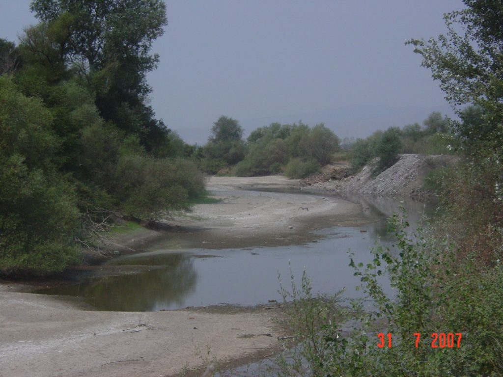 Πηνειός ποταμός - Λειψυδρία  2007