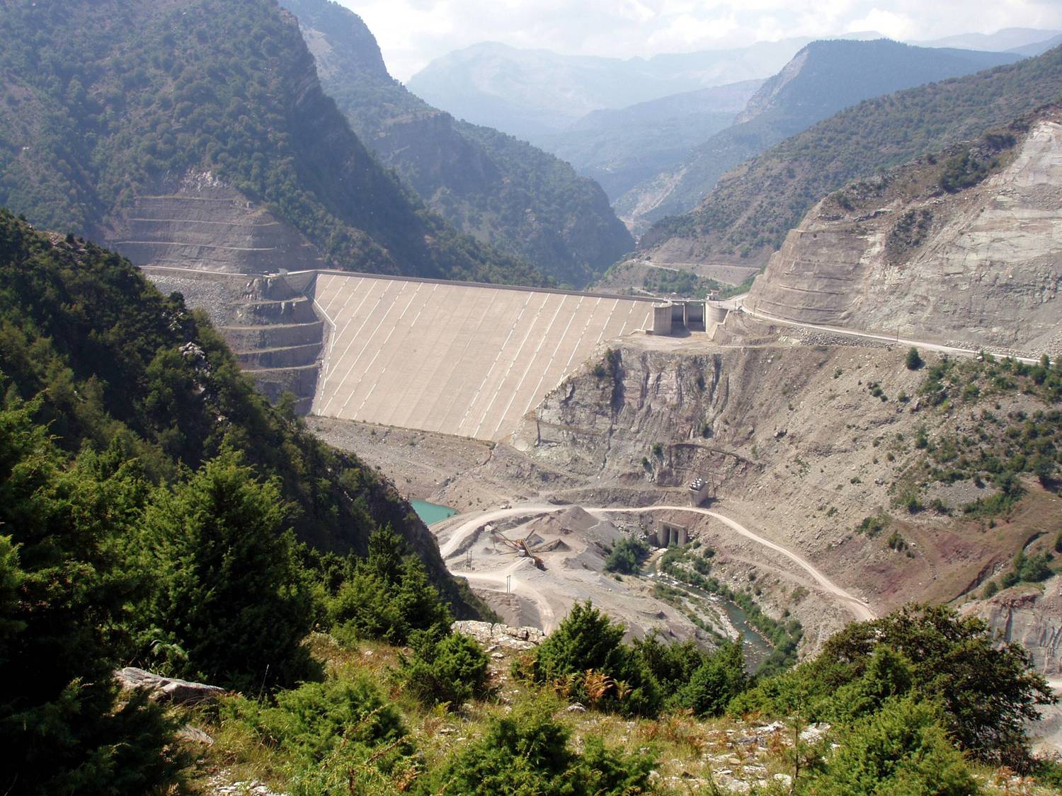 Γενική Άποψη Φράγματος Μεσοχώρας