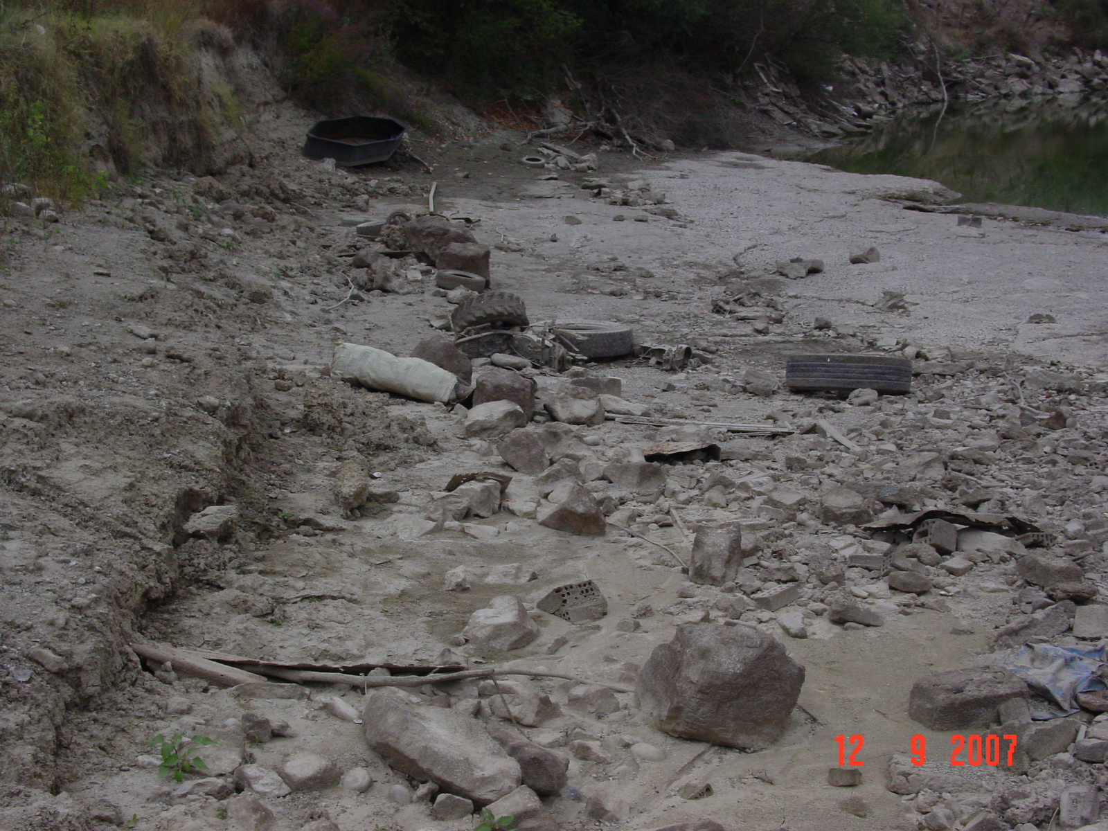 Λειψυδρία στον Πηνειό "Ποταμό" - Τερψιθέα