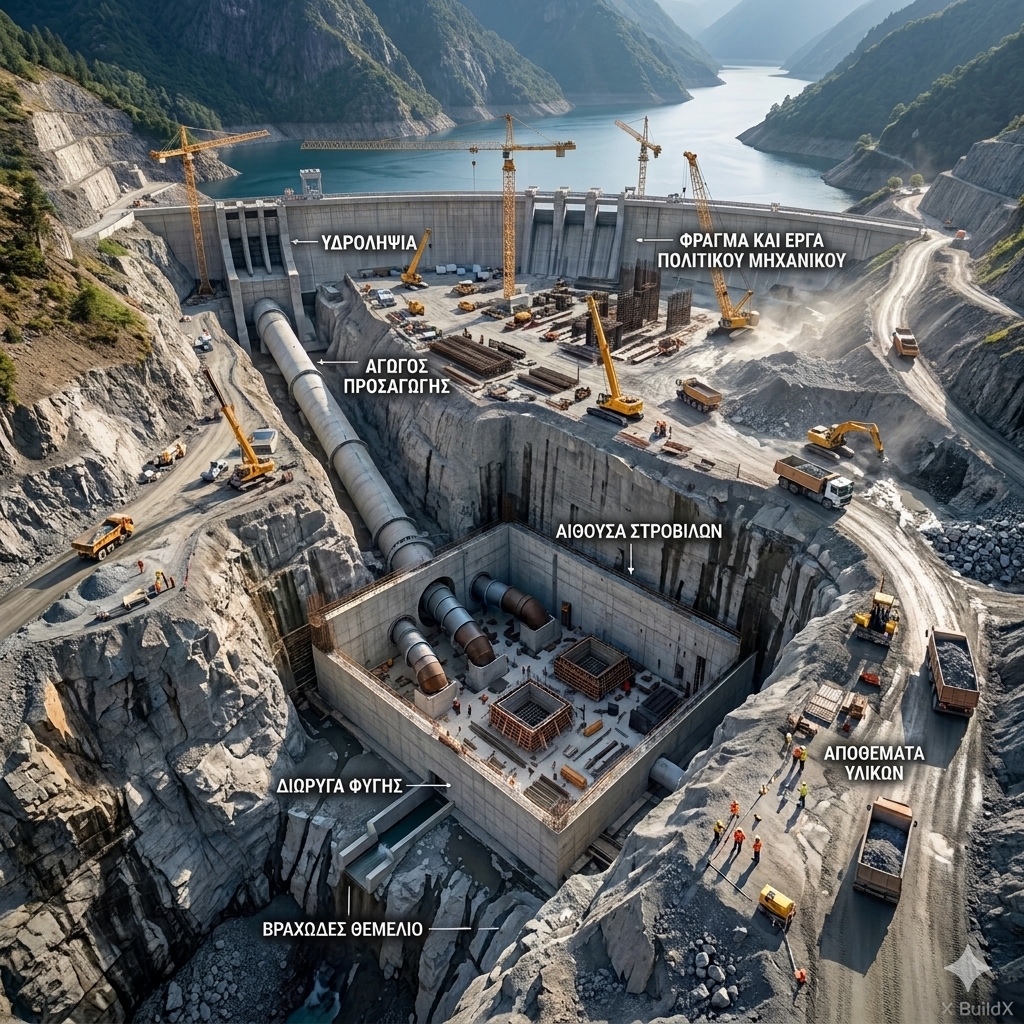 2026 Διατομή Φράγματος και Υδροηλεκτρικού Σταθμού. jpg