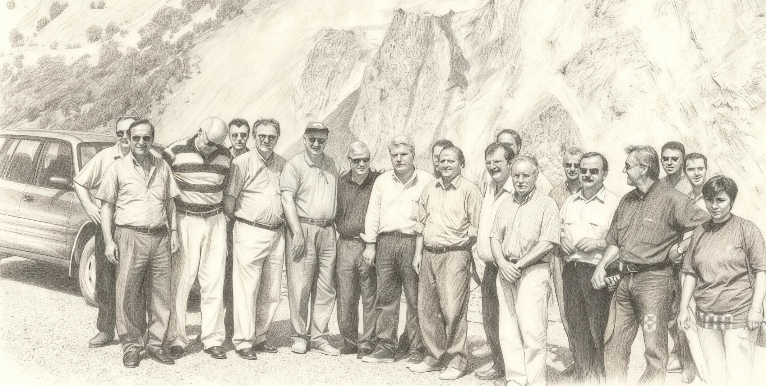 2000 Επίσκεψη ΠΑΣΕ Αχελώου στο φράγμα Συκιάς