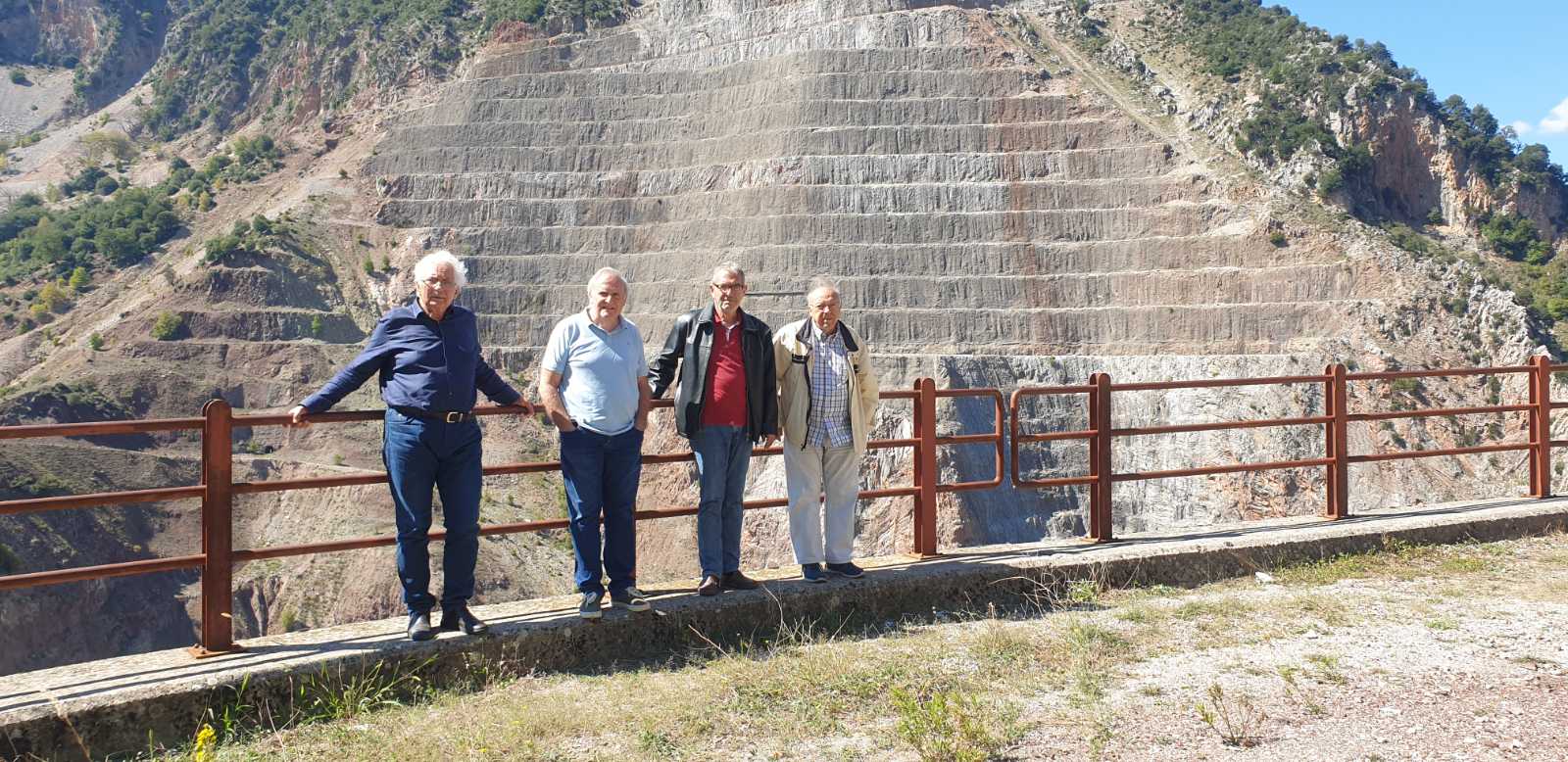 2022 09 22 Επίσκεψη μελών ΕΔΥΘΕ στο Φράγμα Συκιάς