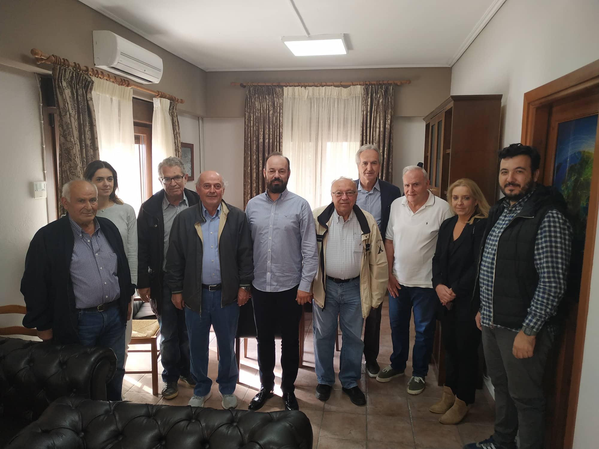 2022 10 13 Συνάντηση ΕΔΥΘΕ με Δήμαρχο Μουζακίου